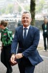 Amsterdam 3 juni 2026
Koning Willem Alexander en Koningin Maxima arriveren bij Carre  voor het Holland festival . Arthur v Dijk ontvangt ze .