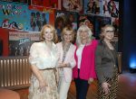 Hilversum 15 mei 2026
Marga Bult Rita v Rooij Margot v d Ven en Gemma v Eck van damesgroep Babe bij omroep Max op het mediapark .