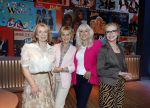 Hilversum 15 mei 2026
Marga Bult Rita v Rooij Margot v d Ven en Gemma v Eck van damesgroep Babe bij omroep Max op het mediapark .