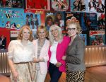 Hilversum 15 mei 2026
Marga Bult Rita v Rooij Margot v d Ven en Gemma v Eck van damesgroep Babe bij omroep Max op het mediapark .