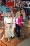 Hilversum 15 mei 2026
Marga Bult Rita v Rooij Margot v d Ven en Gemma v Eck van damesgroep Babe bij omroep Max op het mediapark .