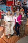 Hilversum 15 mei 2026
Marga Bult Rita v Rooij Margot v d Ven en Gemma v Eck van damesgroep Babe bij omroep Max op het mediapark .