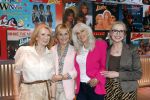 Hilversum 15 mei 2026
Marga Bult Rita v Rooij Margot v d Ven en Gemma v Eck van damesgroep Babe bij omroep Max op het mediapark .
