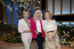 Hilversum 15 mei 2026
Marga Bult Rita v Rooij Margot v d Ven en Gemma v Eck van damesgroep Babe bij omroep Max op het mediapark .