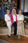 Hilversum 15 mei 2026
Marga Bult Rita v Rooij Margot v d Ven en Gemma v Eck van damesgroep Babe bij omroep Max op het mediapark .