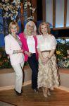 Hilversum 15 mei 2026
Marga Bult Rita v Rooij Margot v d Ven en Gemma v Eck van damesgroep Babe bij omroep Max op het mediapark .
