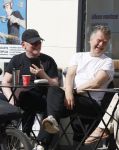 Amsterdam 29 mei 2026
Boris Dittrich en Jehoshua Rozenman op terras bij de coffee company 