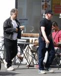 Amsterdam 29 mei 2026
Boris Dittrich en Jehoshua Rozenman op terras bij de coffee company 