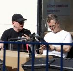 Amsterdam 29 mei 2026
Boris Dittrich en Jehoshua Rozenman op terras bij de coffee company 
