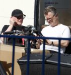 Amsterdam 29 mei 2026
Boris Dittrich en Jehoshua Rozenman op terras bij de coffee company 