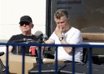 Amsterdam 29 mei 2026
Boris Dittrich en Jehoshua Rozenman op terras bij de coffee company 