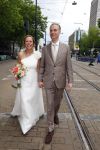 Rotterdam 27 juni 2026
Carola Schouten de burgemeester van Rotterdam, is vandaag getrouwd. Zij en Coert Kleijwegt gaven elkaar het jawoord op het gemeentehuis van Rotterdam. Sander de Kramer trouwde het stel.