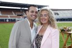 Amsterdam 4 juni 2026
Lunch met artiesten en influencers van de Amsterdamse zomer in het Olympisch stadion. Dutch Performante Chahid Charrak met zijn vrouw 