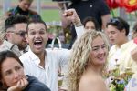 Amsterdam 4 juni 2026
Lunch met artiesten en influencers van de Amsterdamse zomer in het Olympisch stadion. Dutch Performante Chahid Charrak met zijn vrouw 