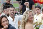 Amsterdam 4 juni 2026
Lunch met artiesten en influencers van de Amsterdamse zomer in het Olympisch stadion. Dutch Performante Chahid Charrak met zijn vrouw 