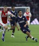 Amsterdam, 2 Mei 2026
Kompetitiewedstrijd AJAX-PSV, eindstand 2-2
Couhaib Drouech en Anton Gaaei