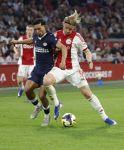 Amsterdam, 2 Mei 2026
Kompetitiewedstrijd AJAX-PSV, eindstand 2-2
Couhaib Drouech en Kasper Dolberg