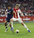 Amsterdam, 2 Mei 2026
Kompetitiewedstrijd AJAX-PSV, eindstand 2-2
Couhaib Drouech en Kasper Dolberg