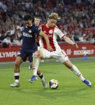 Amsterdam, 2 Mei 2026
Kompetitiewedstrijd AJAX-PSV, eindstand 2-2
Couhaib Drouech en Kasper Dolberg