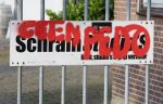 Amsterdam 21 juni 2026
Show Thijs Romer bij de Schram studios . De Dolle Minas komen protesteren tegen de show. demonstranten 