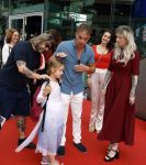 Amsterdam 31 mei 2026
Premiere Rutger Thomas en Paco 2 in Pathe Arena . Dionne Slagter kwam met haar broer (blauwe polo) en partner ( zonnebril )
