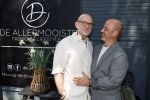 Hilversum 22 mai 2026
Domenik Romano en Ferenc Damen  van het programa MAFS in hun kleing winkel 