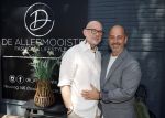 Hilversum 22 mai 2026
Domenik Romano en Ferenc Damen  van het programa MAFS in hun kleing winkel 