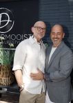 Hilversum 22 mai 2026
Domenik Romano en Ferenc Damen  van het programa MAFS in hun kleing winkel 