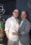 Hilversum 22 mai 2026
Domenik Romano en Ferenc Damen  van het programa MAFS in hun kleing winkel 