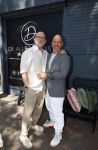 Hilversum 22 mai 2026
Domenik Romano en Ferenc Damen  van het programa MAFS in hun kleing winkel 