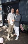 Hilversum 22 mai 2026
Domenik Romano en Ferenc Damen  van het programa MAFS in hun kleing winkel 
