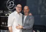 Hilversum 22 mai 2026
Domenik Romano en Ferenc Damen  van het programa MAFS in hun kleing winkel 