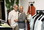 Hilversum 22 mai 2026
Domenik Romano en Ferenc Damen  van het programa MAFS in hun kleing winkel 