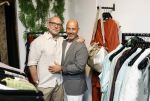 Hilversum 22 mai 2026
Domenik Romano en Ferenc Damen  van het programa MAFS in hun kleing winkel 