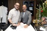 Hilversum 22 mai 2026
Domenik Romano en Ferenc Damen  van het programa MAFS in hun kleing winkel 