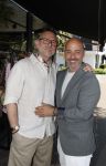 Hilversum 22 mai 2026
Domenik Romano en Ferenc Damen  van het programa MAFS in hun kleing winkel 