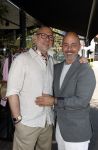 Hilversum 22 mai 2026
Domenik Romano en Ferenc Damen  van het programa MAFS in hun kleing winkel 