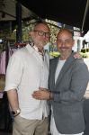 Hilversum 22 mai 2026
Domenik Romano en Ferenc Damen  van het programa MAFS in hun kleing winkel 