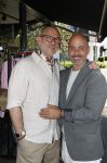 Hilversum 22 mai 2026
Domenik Romano en Ferenc Damen  van het programa MAFS in hun kleing winkel 