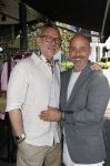 Hilversum 22 mai 2026
Domenik Romano en Ferenc Damen  van het programa MAFS in hun kleing winkel 