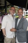 Hilversum 22 mai 2026
Domenik Romano en Ferenc Damen  van het programa MAFS in hun kleing winkel 