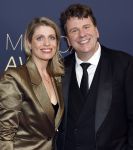 Leusden 20 mei 2026
Musical awards gala bij AFAS in Leusden . Dominic Seldes met vrouw 
