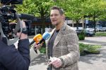Utrecht 13 mei 2026
Rechtszaak van Ferry Doedens bij de rechtbank van Utrecht waar veel pers aanwezig is . Ferry heeft met drugs op achter het stuur van zijn auto gezeten.