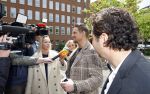 Utrecht 13 mei 2026
Rechtszaak van Ferry Doedens bij de rechtbank van Utrecht waar veel pers aanwezig is . Ferry heeft met drugs op achter het stuur van zijn auto gezeten.
