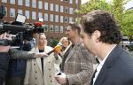 Utrecht 13 mei 2026
Rechtszaak van Ferry Doedens bij de rechtbank van Utrecht waar veel pers aanwezig is . Ferry heeft met drugs op achter het stuur van zijn auto gezeten.