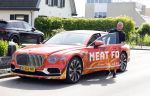 Vinkeveen 23 mei 2026
Frank v Etten heeft een vleesbedrijf (meat for more) Op zijn bentley staat de naam van het bedrijf .