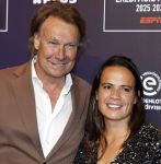 Maarssen 25 mei 2026
Voetballer van het jaar gala in de Fabrique in Maarssen . ESPN organiseert het . Fresia Cousino Arias en Hans Kraay 