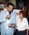 Laren 13 mei 2026
Imca Marina viert haar 85e verjaardag bij het bonte Paard in Laren . Gerard Joling reikte de eerste cd uit 