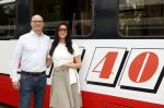 Amsterdam 27 mei 2026
3e deel van de boekenreeks 60 jaar Top 40 wordt feestelijk gelanceerd door bestickerde Top 40-tram met Erik de Zwart als trambestuurder. Natalie La Rose Erik de Zwart, Godfried Nevels en Jeroen Nieuwenhuize  zijn aanwezig . Godfried Nevels  en Rikkie Borgelt