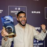 Maarssen 25 mei 2026
Ismael Saibari wordt gekozen tot beste speler van de nederlandse eredivie op het gala van ESPN in de Fabrique .